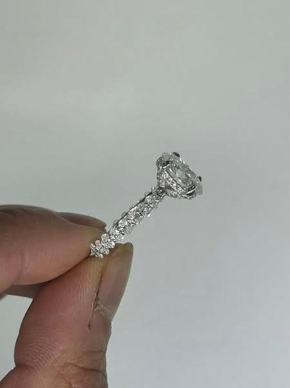 Bridal 4.5 TCW Oval CTR with Oval Sides
